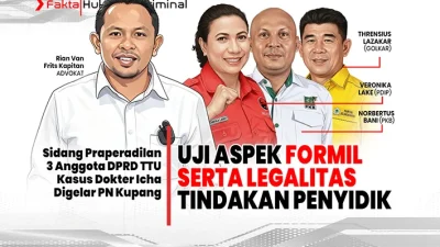 Uji Aspek Formil dan Legalitas Tindakan Penyidik