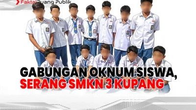 Geger! Gabungan Oknum Siswa, Serang SMKN 3 Kupang