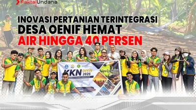 Inovasi Pertanian Terintegrasi Desa Oenif Hemat Air hingga 40 Persen