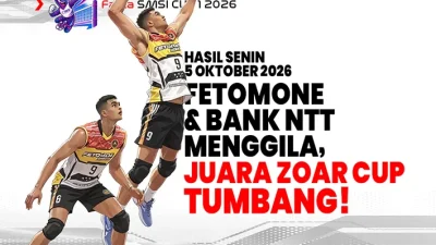 Fetomone dan Bank NTT Menggila, Juara Zoar Cup Tumbang